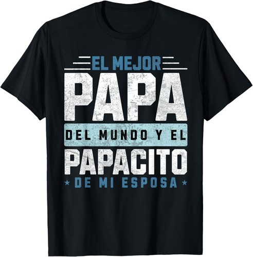 Maglietta mejor papa del - maglietta,